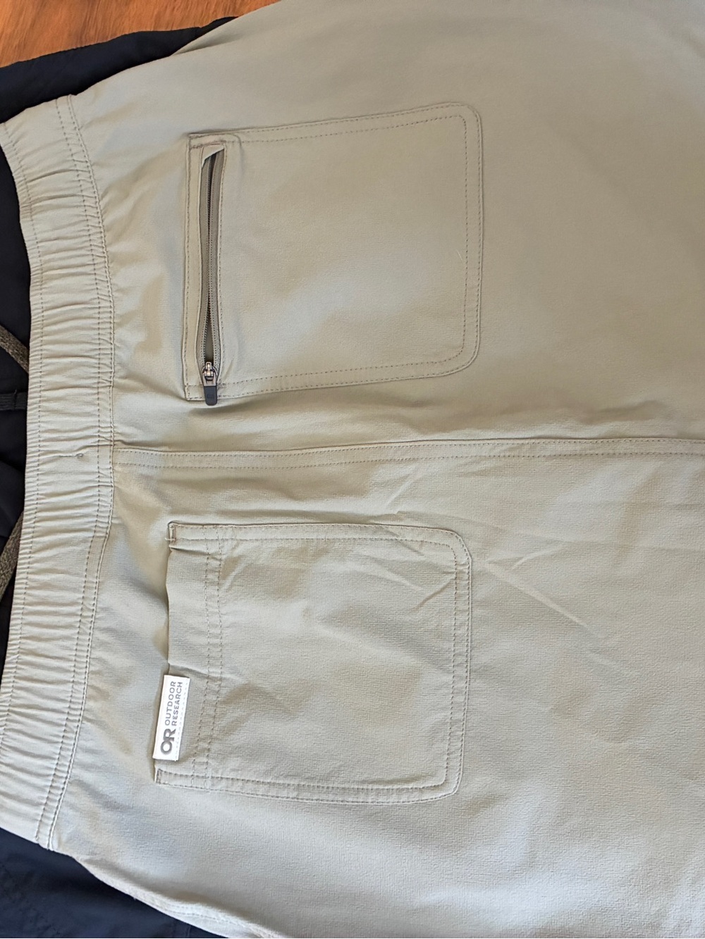 MEDIUM OUTDOOR RESEARCH Casual Drawstring Skirt Duo - Olive Green & Navy - Picture 5 of 5